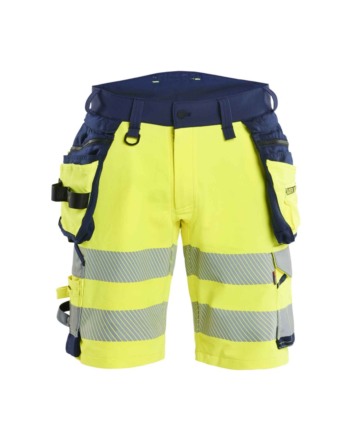 Blåkläder High Vis Short 4-weg stretch - Blaklader - Broeken en shorts, Werkshorts met spijkerzakken