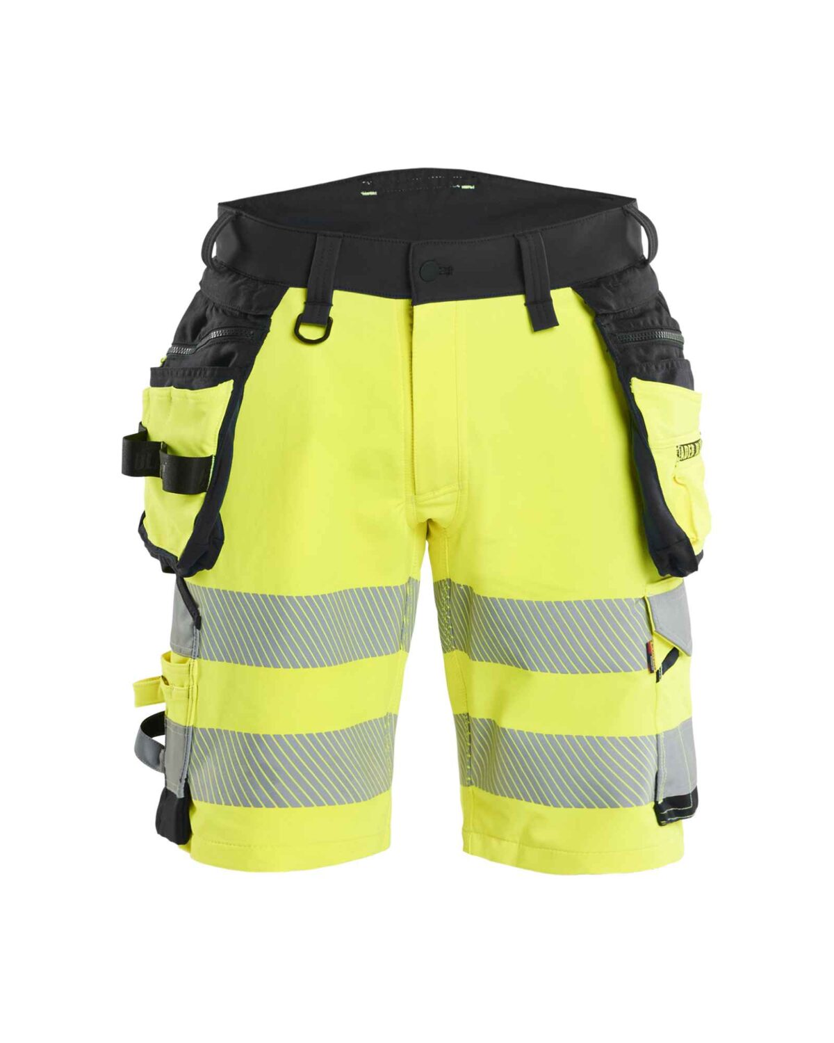 Blåkläder High Vis Short 4-weg stretch - Blaklader - Broeken en shorts, Werkshorts met spijkerzakken