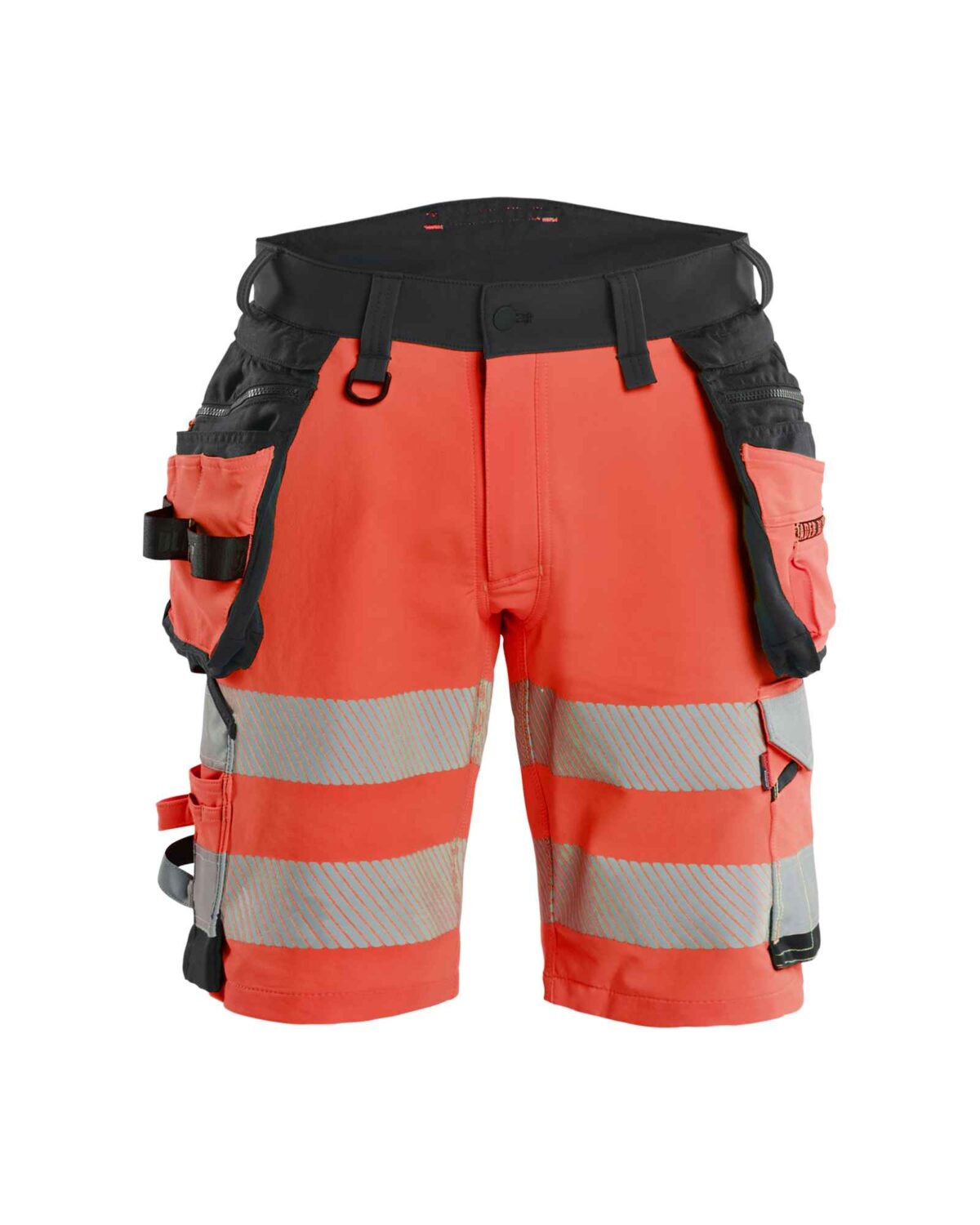 Blåkläder High Vis Short 4-weg stretch - Blaklader - Broeken en shorts, Werkshorts met spijkerzakken