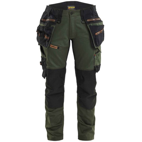 Blåkläder Dames werkbroek met stretch - Blaklader - Broeken en shorts, Werkbroeken met spijkerzakken