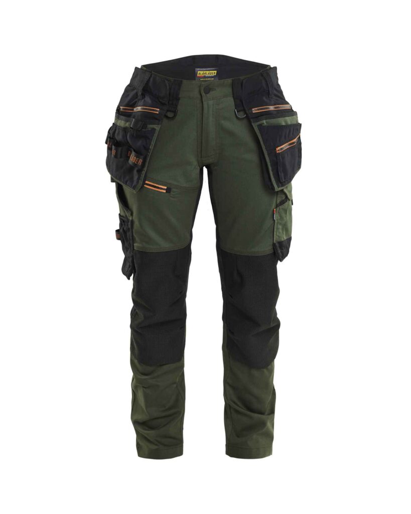 Blåkläder Dames werkbroek met stretch - Blaklader - Broeken en shorts, Werkbroeken met spijkerzakken