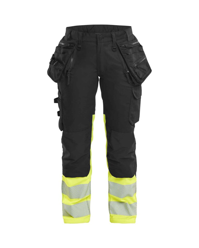 Blåkläder Dames High Vis Werkbroek Stretch - Blaklader - Broeken en shorts, Werkbroeken
