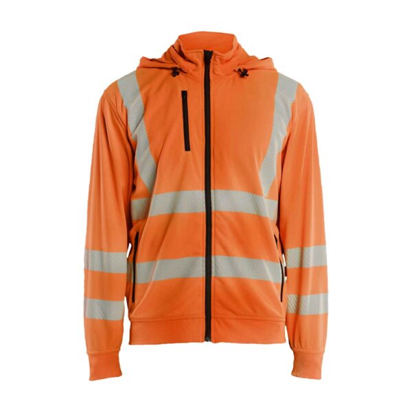 Blåkläder High Vis Sweatshirt met afneembare capuchon - Blaklader - Truien en sweaters, Sweaters