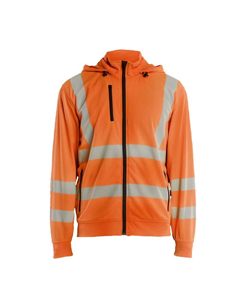 Blåkläder High Vis Sweatshirt met afneembare capuchon - Blaklader - Truien en sweaters, Sweaters
