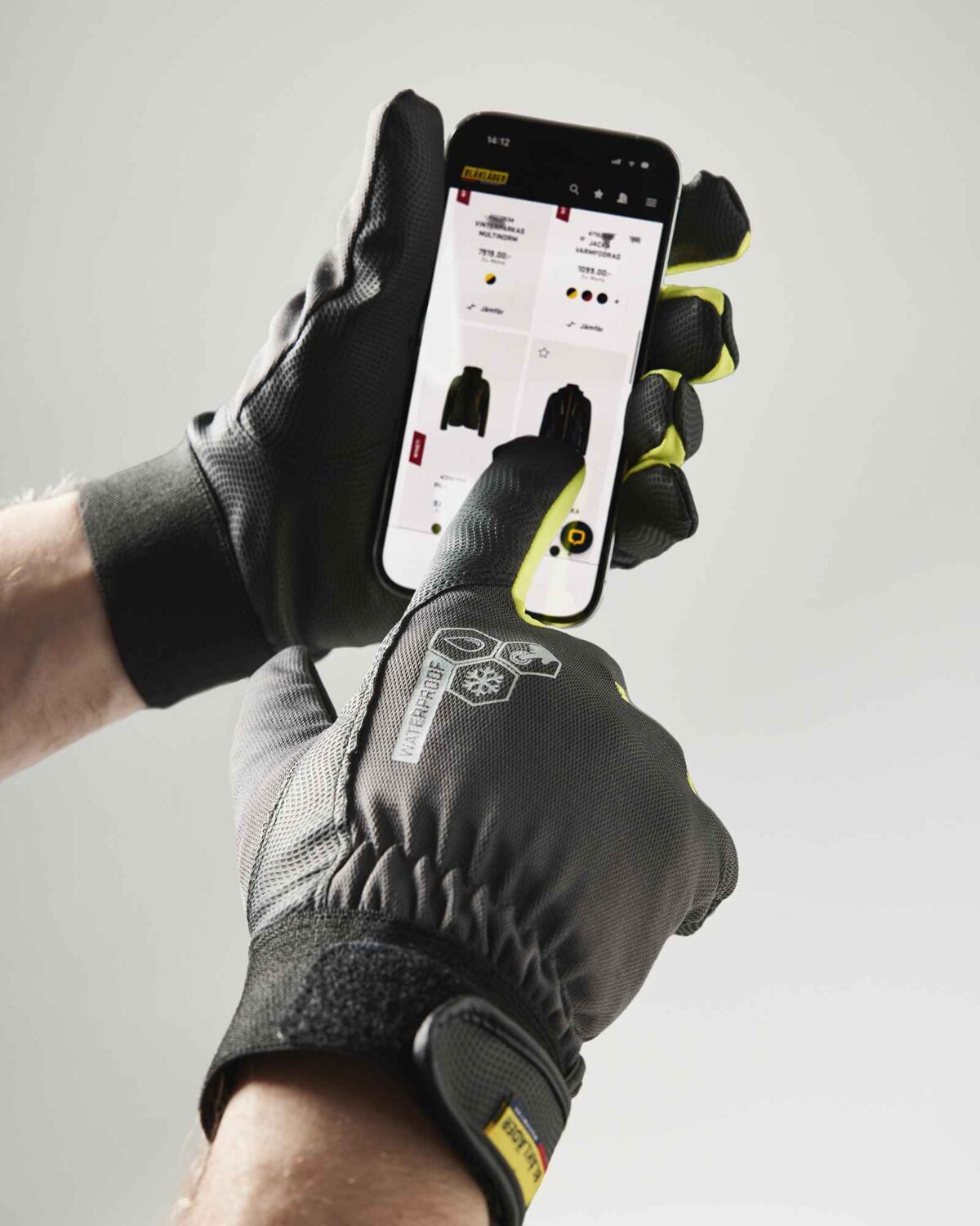 Blåkläder Werkhandschoenen Touch Gevoerd en Waterdicht 6-pack - Accessoires - Handschoenen
