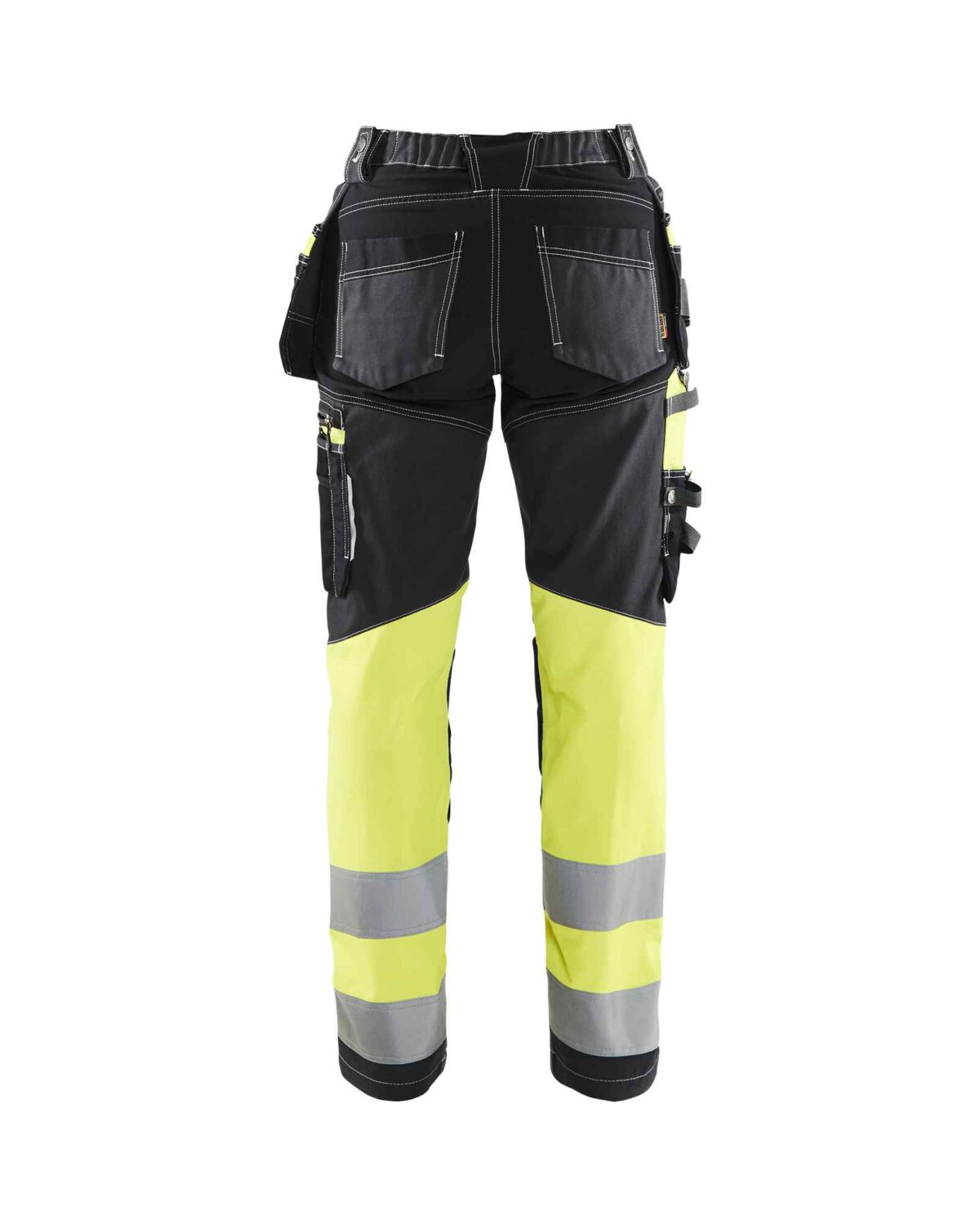 Blåkläder Dames High Vis werkbroek met Stretch - Broeken en shorts - Werkbroeken met spijkerzakken