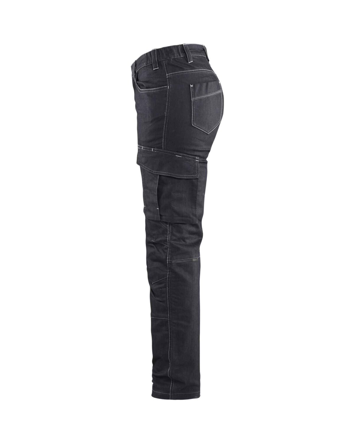 Blåkläder Dames Service werkbroek denim stretch - Broeken en shorts - Werkbroeken