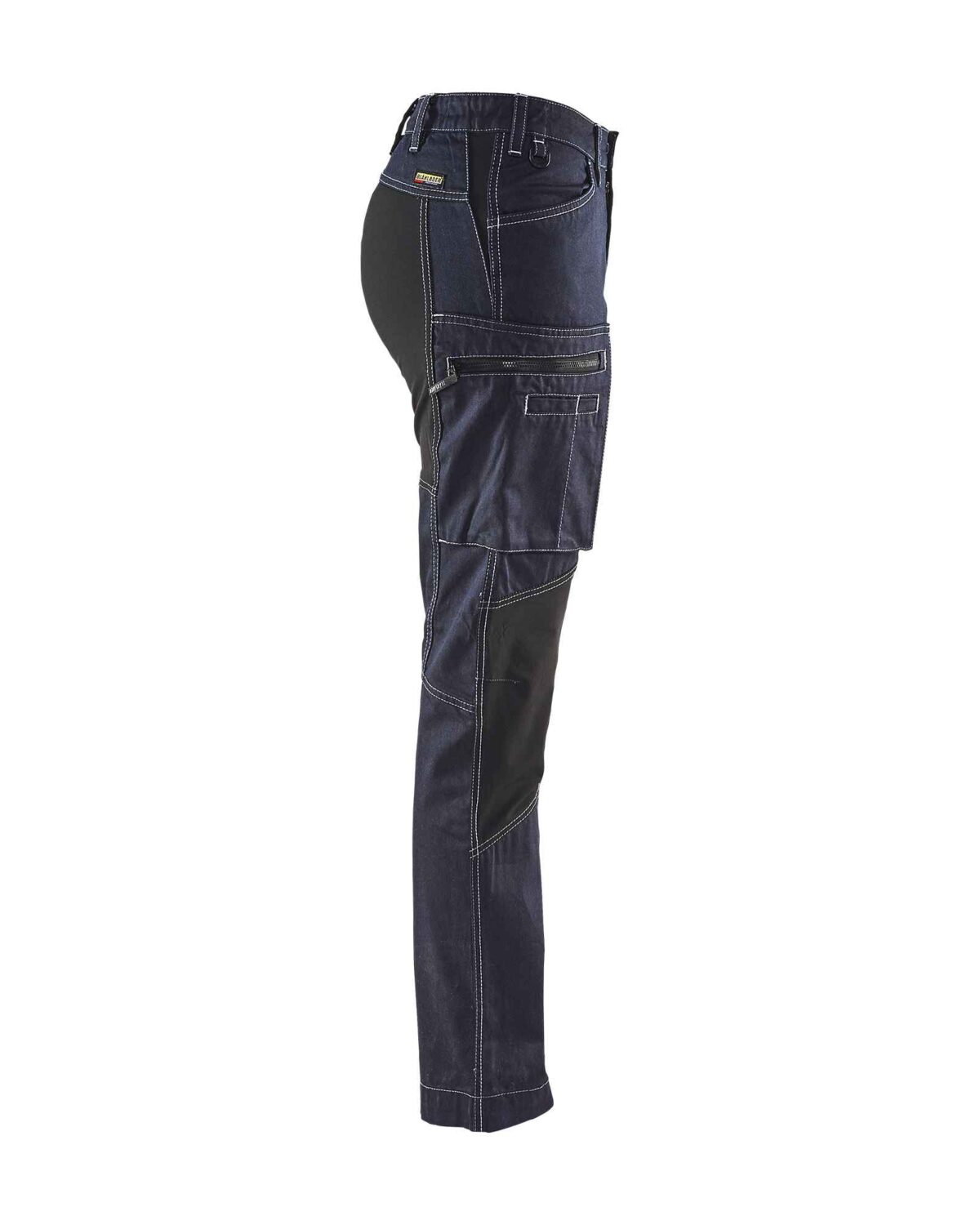 Blåkläder Dames Service werkbroek denim stretch - Broeken en shorts - Werkbroeken
