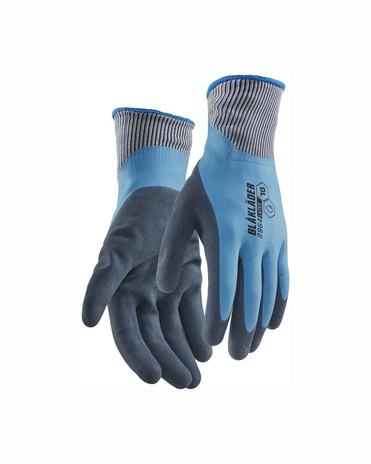 Blåkläder Werkhandschoenen ongevoerd, latex gedipt WP 6-pack - Accessoires - Handschoenen