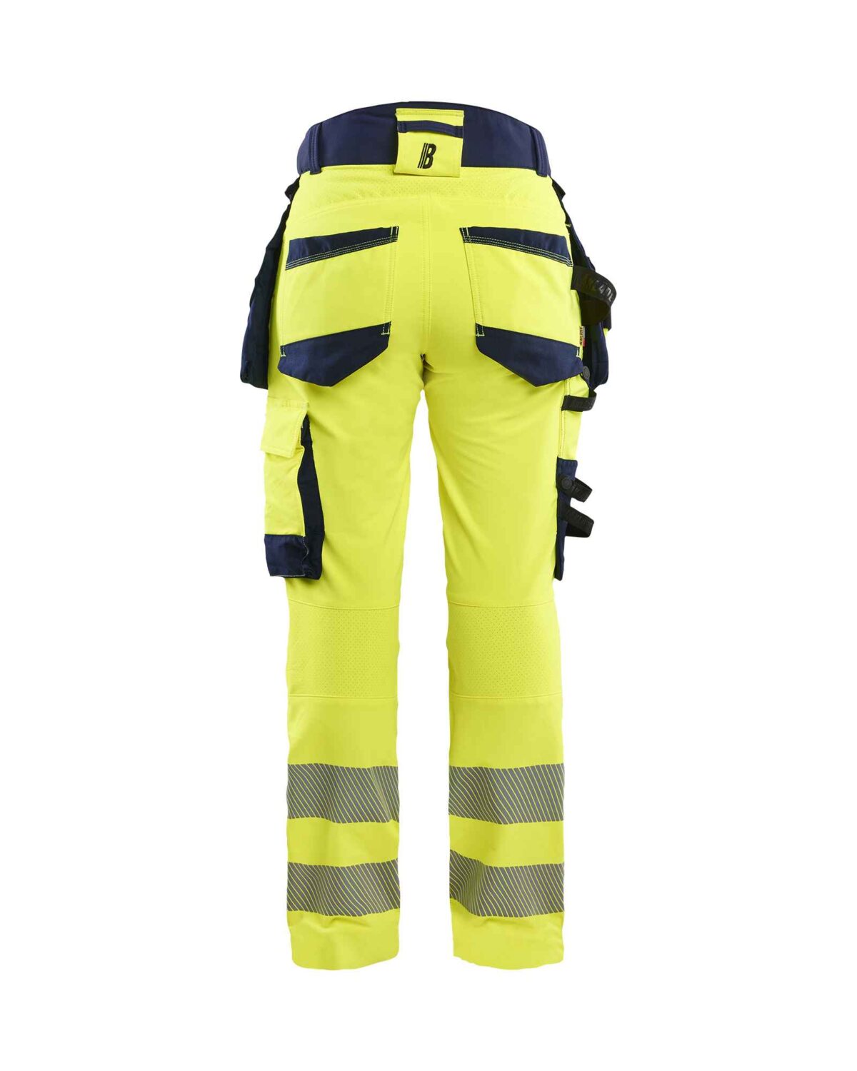Blåkläder Dames High Vis werkbroek 4-weg stretch - Broeken en shorts - Werkbroeken met spijkerzakken