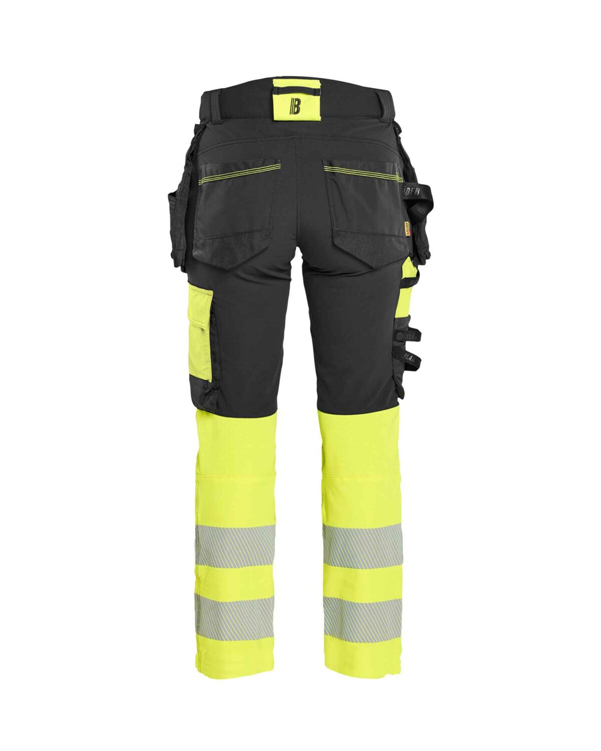 Blåkläder Dames High Vis werkbroek 4-weg stretch - Broeken en shorts - Werkbroeken met spijkerzakken