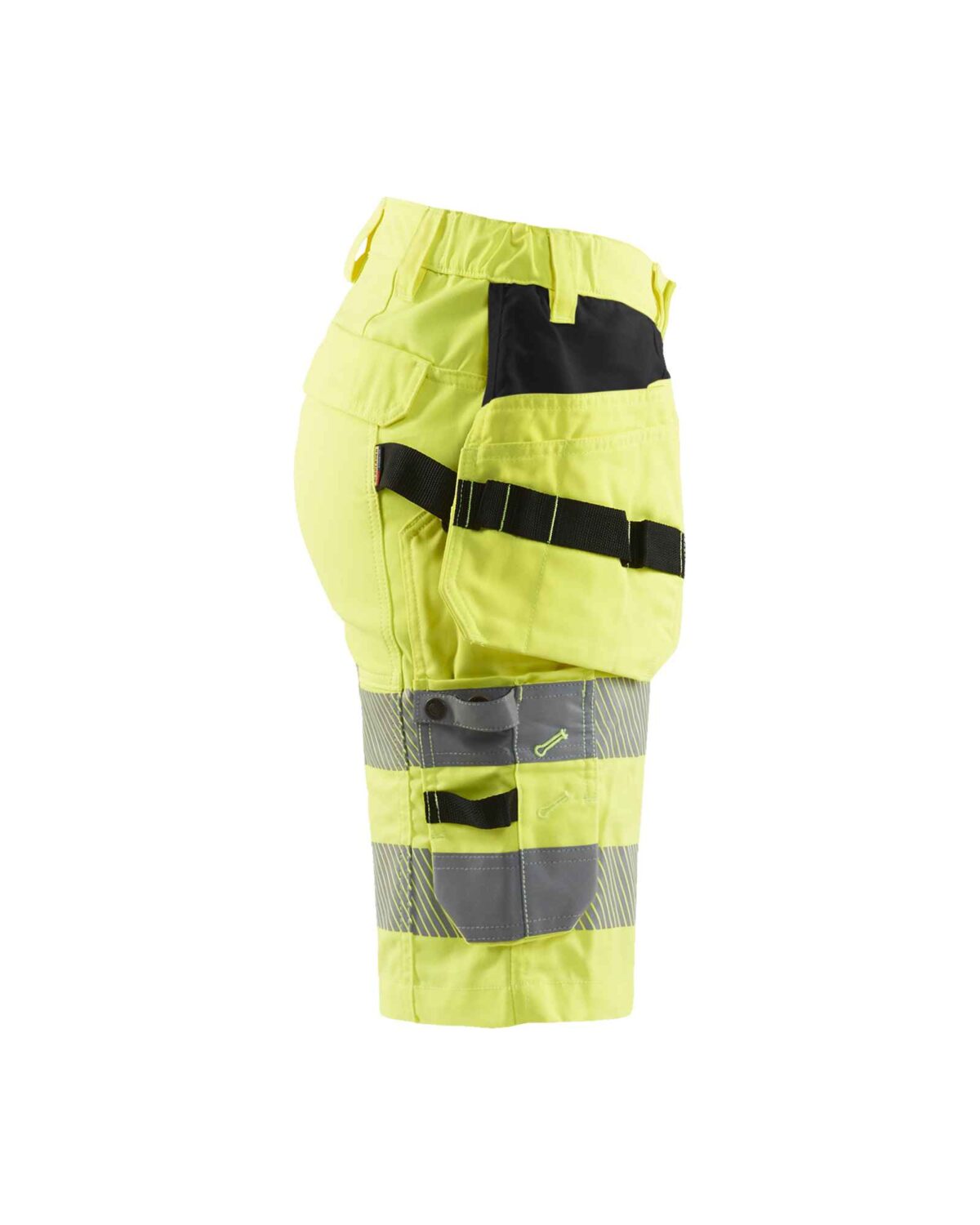 Blåkläder Damesshort High Vis met stretch - Broeken en shorts - Werkshorts met spijkerzakken