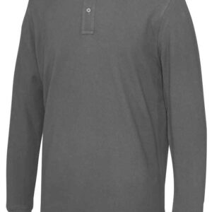 Cottover Polo Pique Long Sleeve Man - Gots Gecertificeerd - T-shirts en polo's - Polo's met lange mouwen