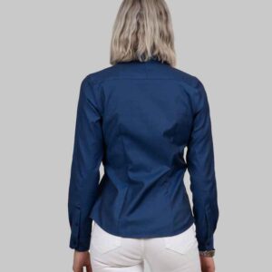 J.Harvest & Frost Hemd Purple Bow 142 Woman - Hemden en blouses - Zakelijk/vrije tijd