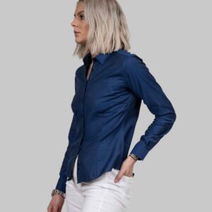 J.Harvest & Frost Hemd Purple Bow 142 Woman - Hemden en blouses - Zakelijk/vrije tijd