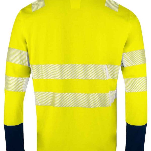 Projob Signalisatiet-Shirt Lange Mouwen En Iso 20471 Klasse 3 - T-shirts en polo's - T-shirts met lange mouwen