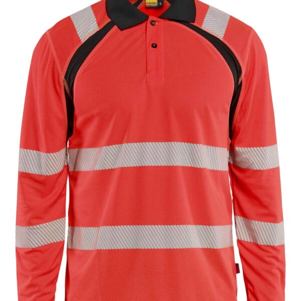Blåkläder UV-Poloshirt lange mouwen High Vis - T-shirts en polo's - Polo's met lange mouwen
