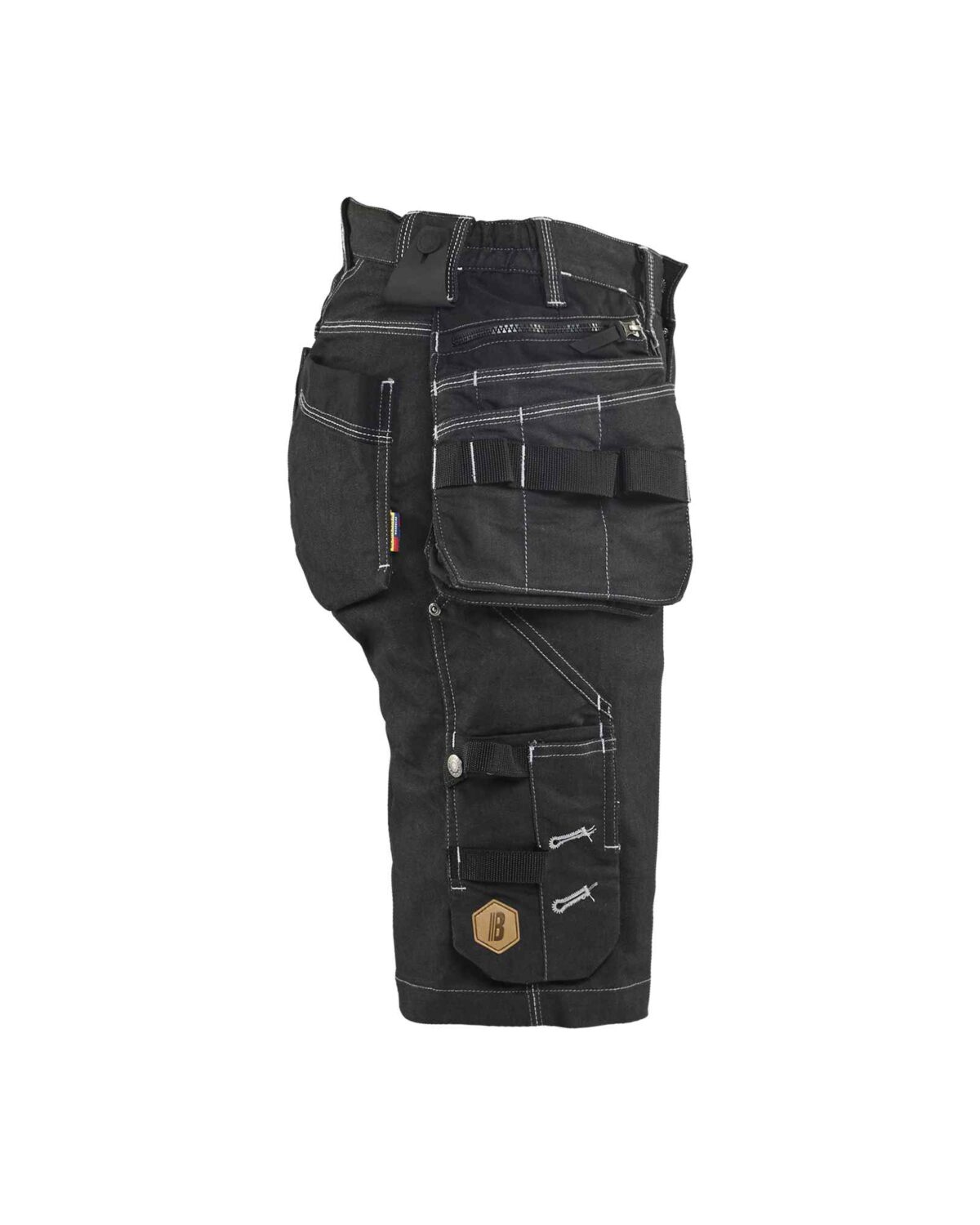 Blåkläder Dames Short Denim Stretch X1900 - Broeken en shorts - Werkshorts met spijkerzakken