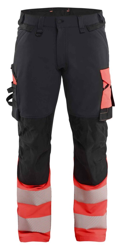 Blåkläder High Vis werkbroek 4-weg stretch - Broeken en shorts - Werkbroeken