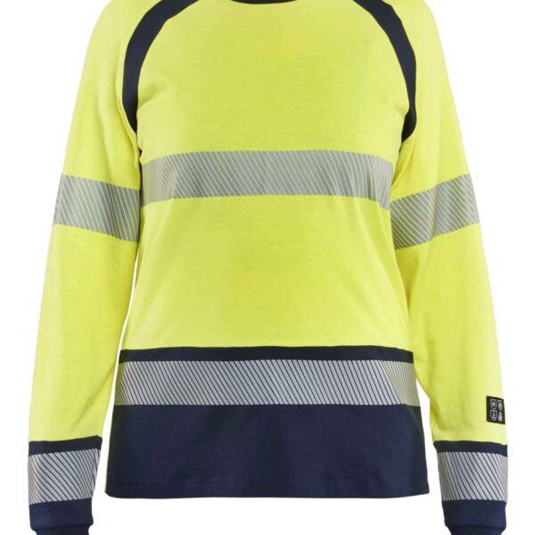 Blåkläder Dames Multinorm T-shirt lange mouwen - T-shirts en polo's - T-shirts met lange mouwen