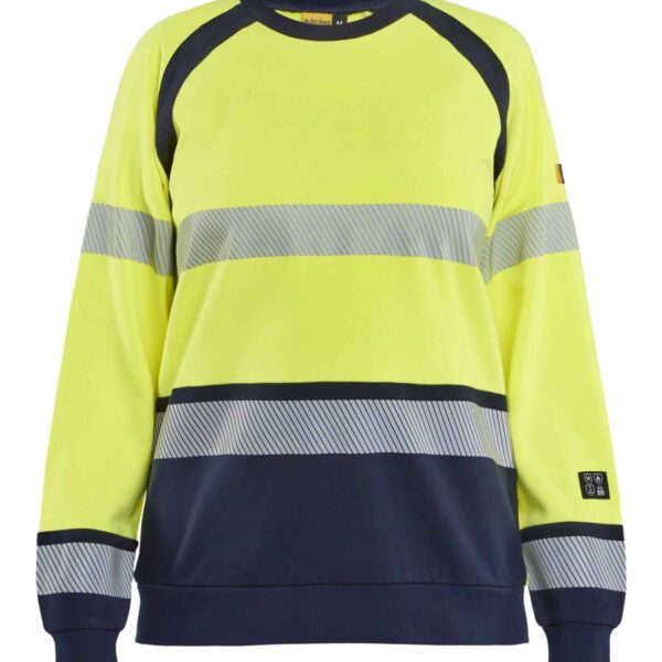 Blåkläder Dames Multinorm Sweatshirt - Truien en sweaters - Sweaters met ronde hals