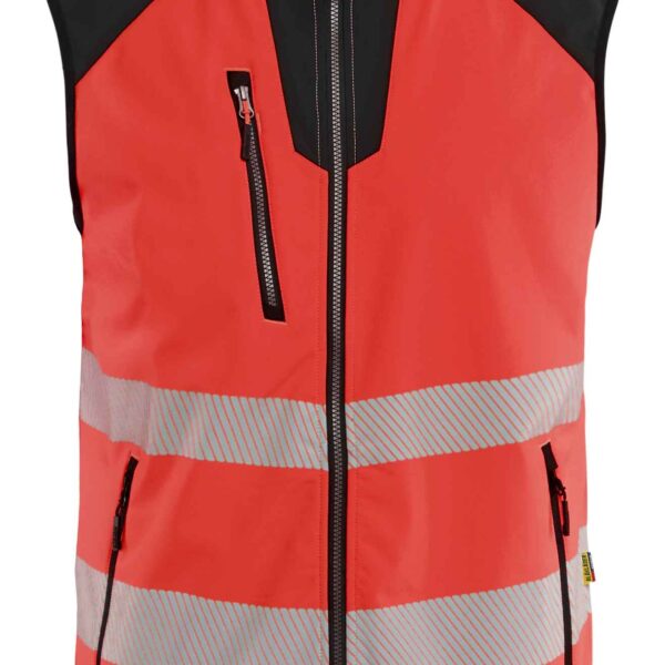 Blåkläder Softshell Bodywarmer High Vis - Jassen en bodywarmers - Bodywarmers