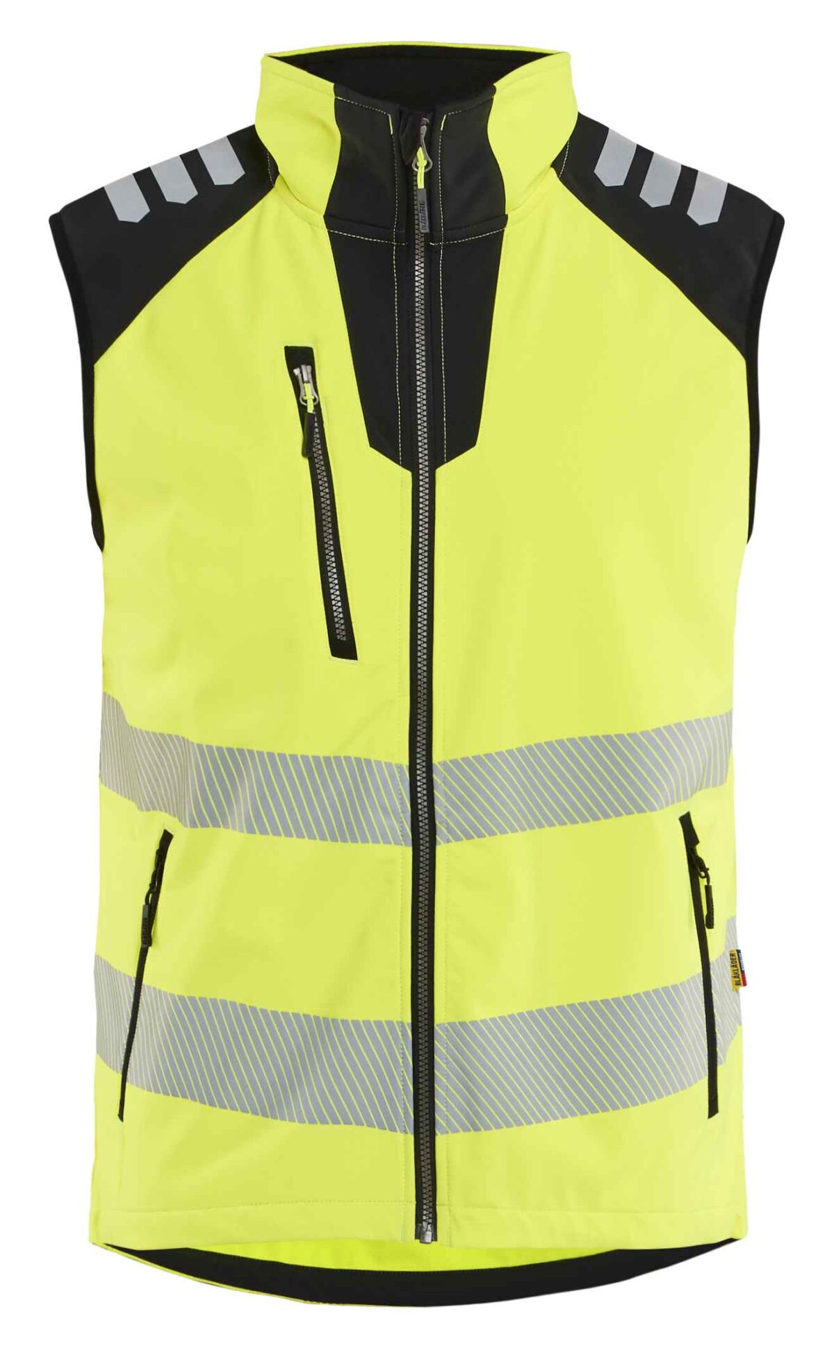 Blåkläder Softshell Bodywarmer High Vis - Jassen en bodywarmers - Bodywarmers