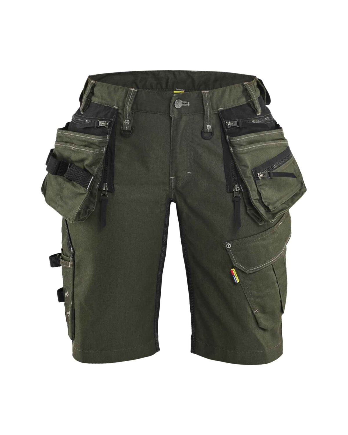 Blåkläder Dames Short Denim Stretch X1900 - Broeken en shorts - Werkshorts met spijkerzakken
