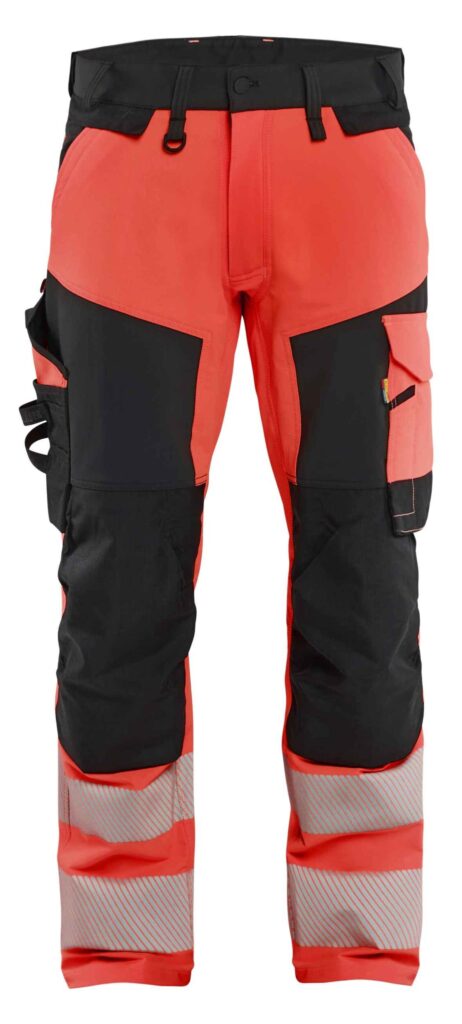 Blåkläder High Vis werkbroek 4-weg stretch - Broeken en shorts - Werkbroeken