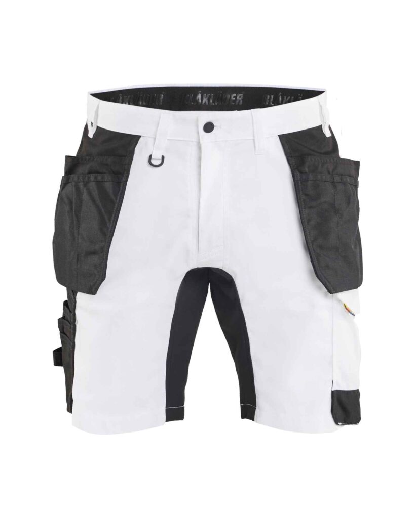 Blåkläder Schildersshort met stretch en gereedschapszakken - Broeken en shorts - Werkshorts met spijkerzakken