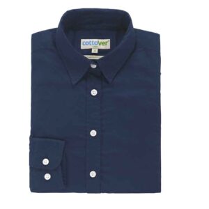 Cottover Shirt Twill Lady - Gots Gecertificeerd - Hemden en blouses - Zakelijk/vrije tijd