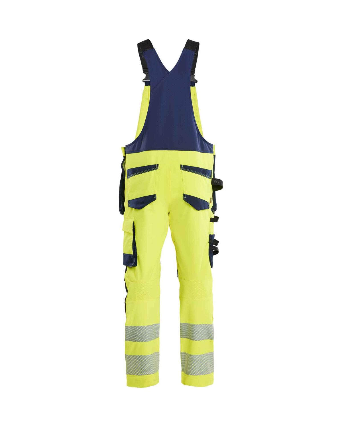 Blåkläder High Vis Bretelbroek 4-weg stretch - Broeken en shorts - Bretelbroeken