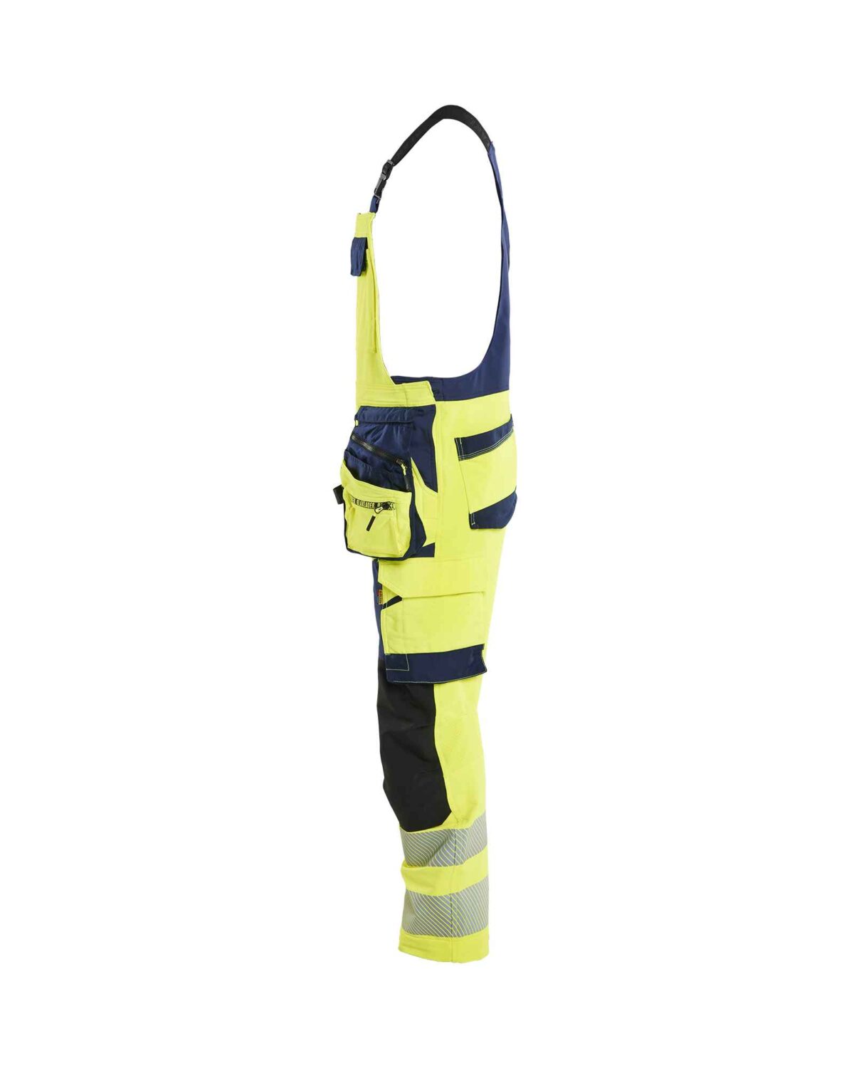 Blåkläder High Vis Bretelbroek 4-weg stretch - Broeken en shorts - Bretelbroeken