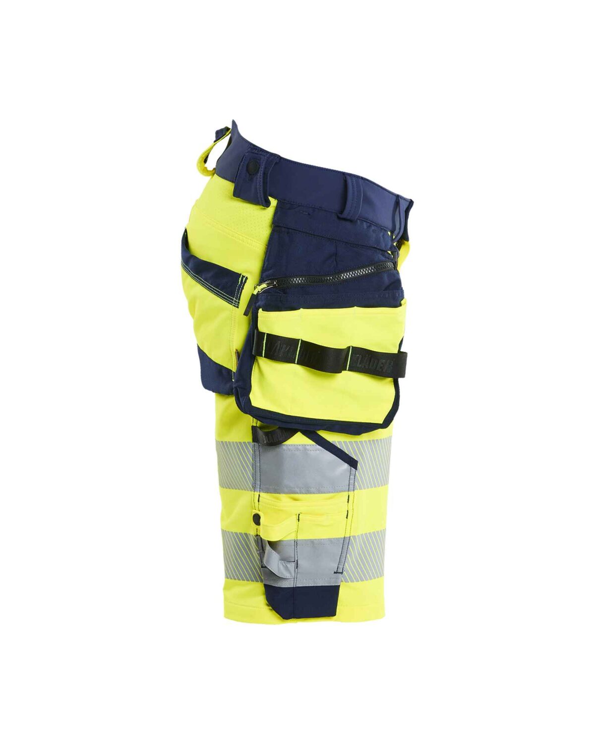 Blåkläder High Vis Short 4-weg stretch - Broeken en shorts - Werkshorts met spijkerzakken