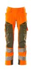 hi-vis-oranje-mosgroen
