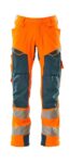hi-vis-oranje-donkerpetrol