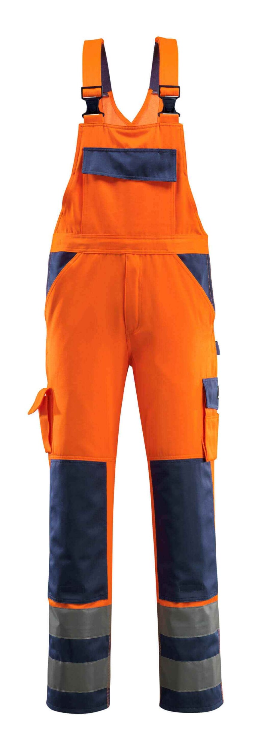 MASCOT® 07169-860 SAFE COMPETE Amerikaanse overall met kniezakken - Broeken en shorts - Bretelbroeken