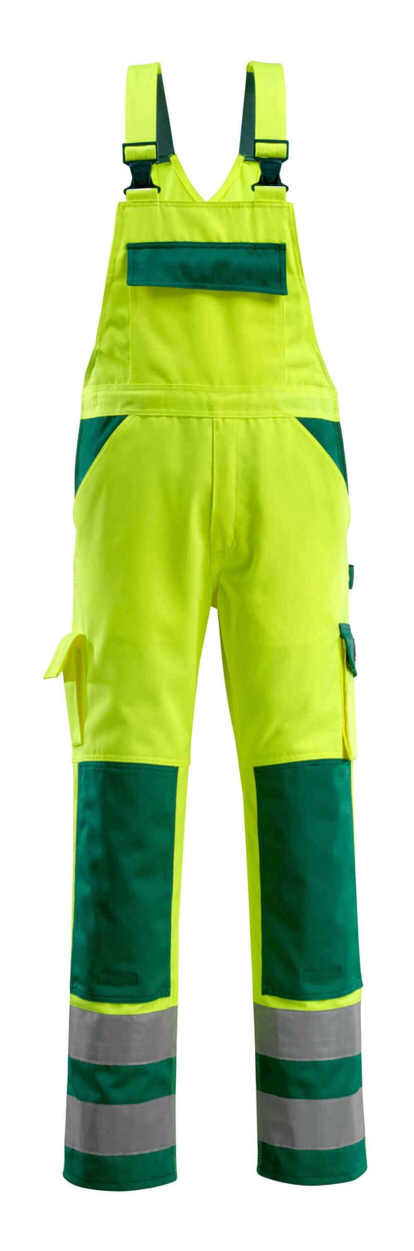 MASCOT® 07169-470 SAFE COMPETE Amerikaanse overall met kniezakken - Broeken en shorts - Bretelbroeken