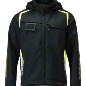 MASCOT® 23002-246 ACCELERATE SAFE Softshell jas met capuchon - Jassen en bodywarmers - Softshell werkjassen