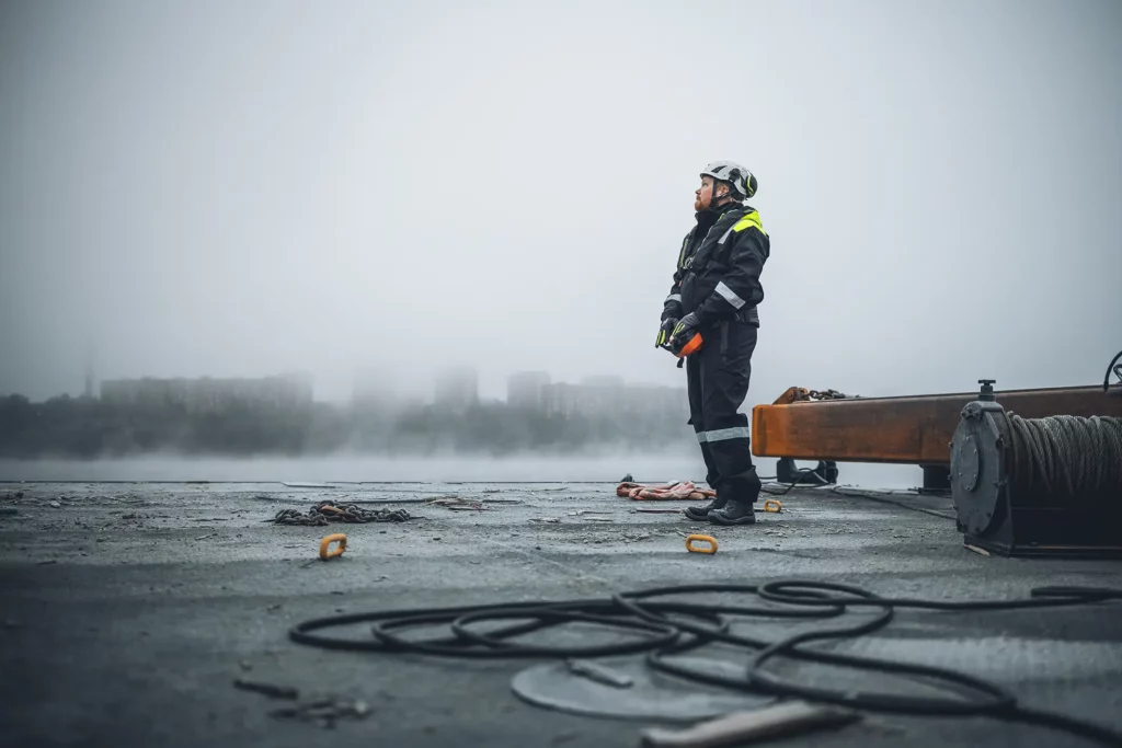 Blaklader werkkleding met hoge zichtbaarheid