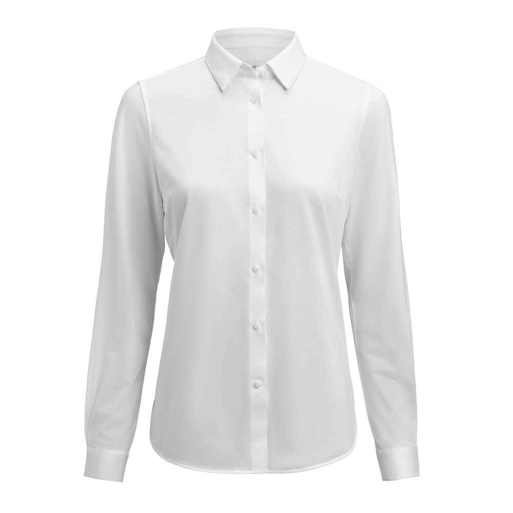 J.Harvest & Frost Yellow Bow 57 Hemd Contemporary Fit Dames - Hemden en blouses - Zakelijk/vrije tijd