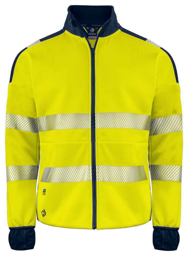 Projob Signalisatiesweater Met Lange Ritssluiting En Iso 20471 Klasse 3 - Truien en sweaters - Sweaters