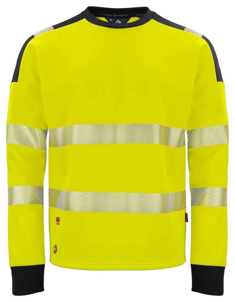 Projob Signalisatiesweater Ronde Hals En Iso 20471 Klasse 3 - Truien en sweaters - Sweaters met ronde hals