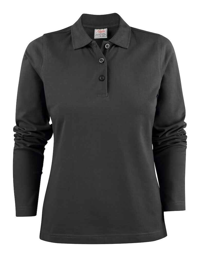 Printer Polo Surf Rsx Long Sleeve Lady - T-shirts en polo's - Polo's met lange mouwen