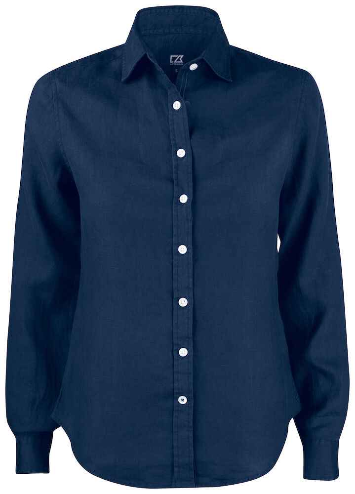 Cutter & Buck Summerland Linen Shirt Ladies - Hemden en blouses - Zakelijk/vrije tijd