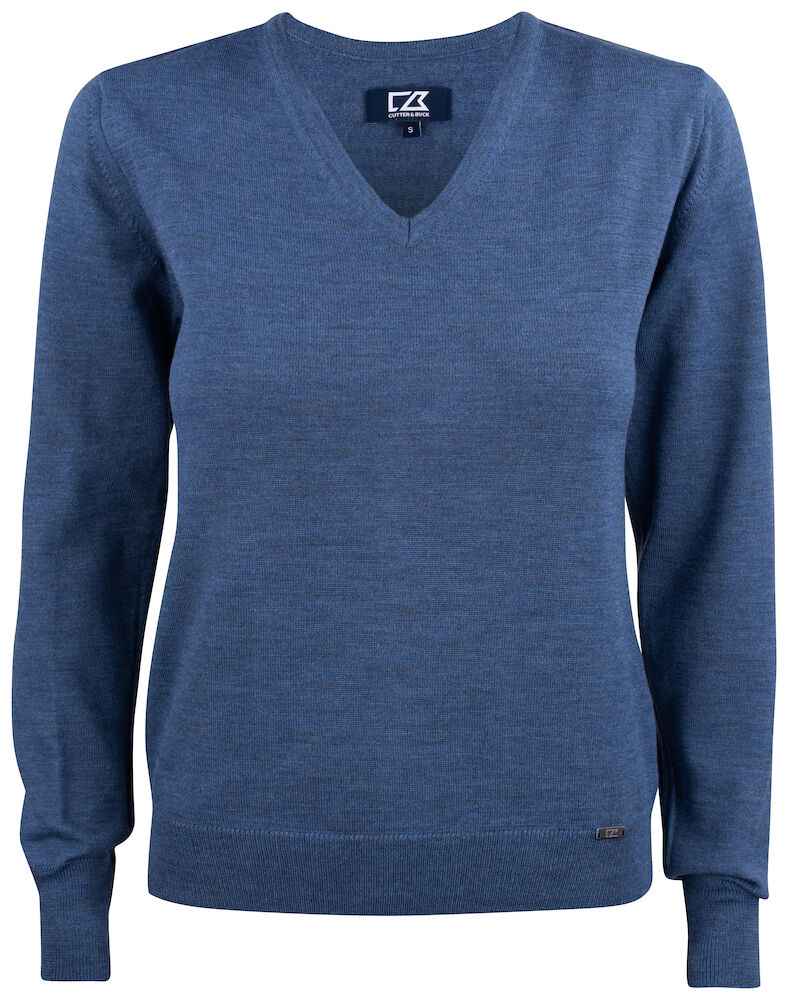 Cutter & Buck Everett V-Neck 2.0 Ladies - Truien en sweaters - Truien met v-hals