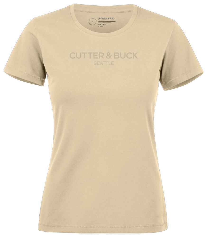 Cutter & Buck Manzanita Roundneck Dames - T-shirts en polo's - T-shirts met ronde hals