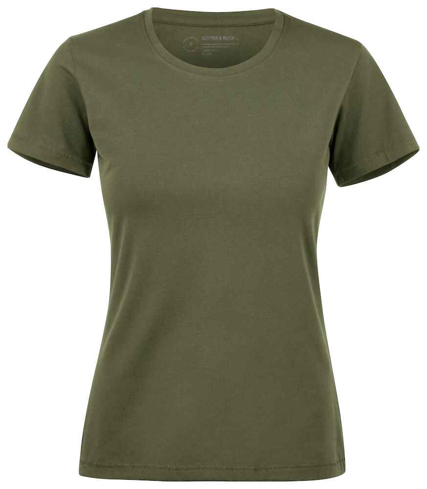Cutter & Buck Manzanita Roundneck Dames - T-shirts en polo's - T-shirts met ronde hals
