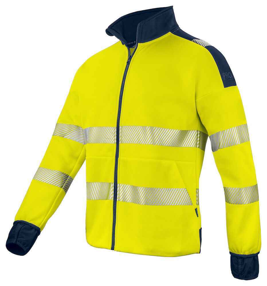 Projob Signalisatiesweater Met Lange Ritssluiting En Iso 20471 Klasse 3 - Truien en sweaters - Sweaters