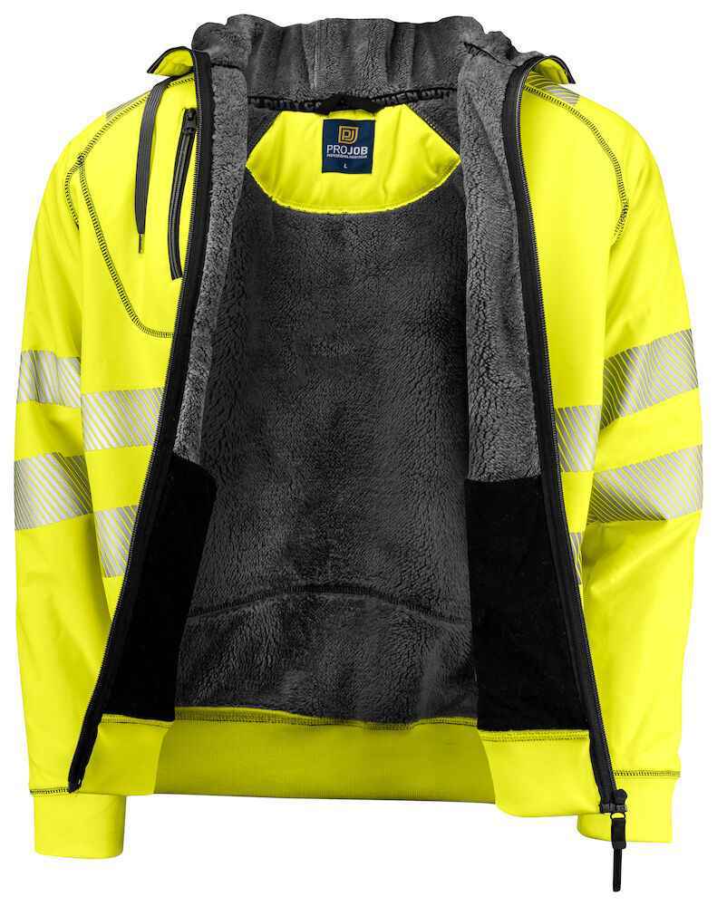 Projob Signalisatie Hoodie Gevoerd En Iso 20471 Klasse 3/2 - Truien en sweaters - Hoodies